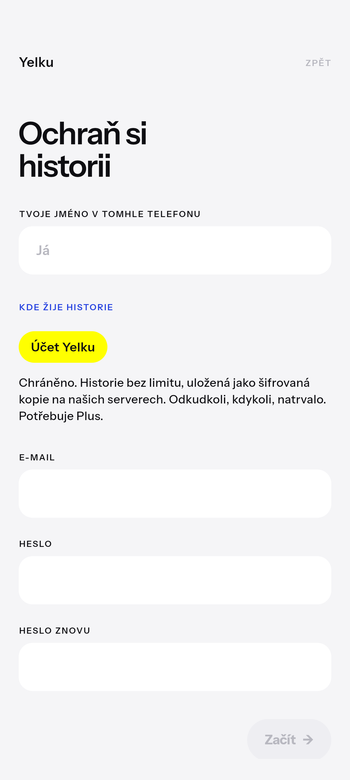 Nový telefon