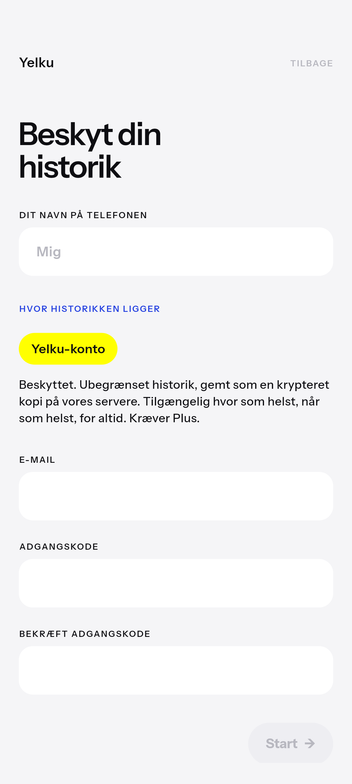 En ny telefon