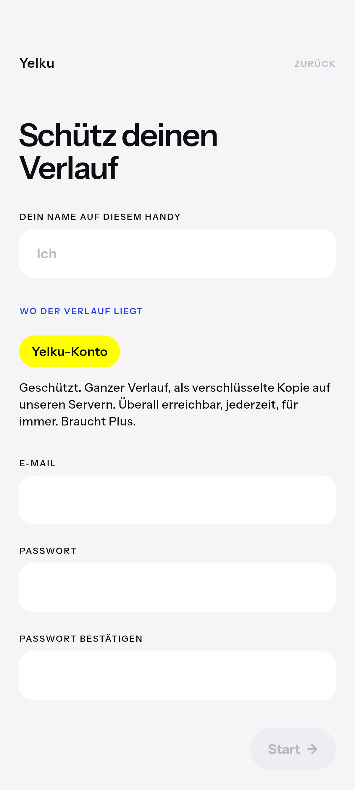 Ein neues Handy