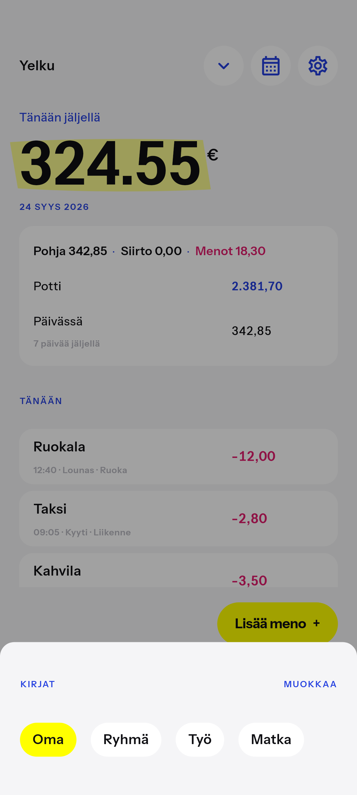 Useita kirjoja