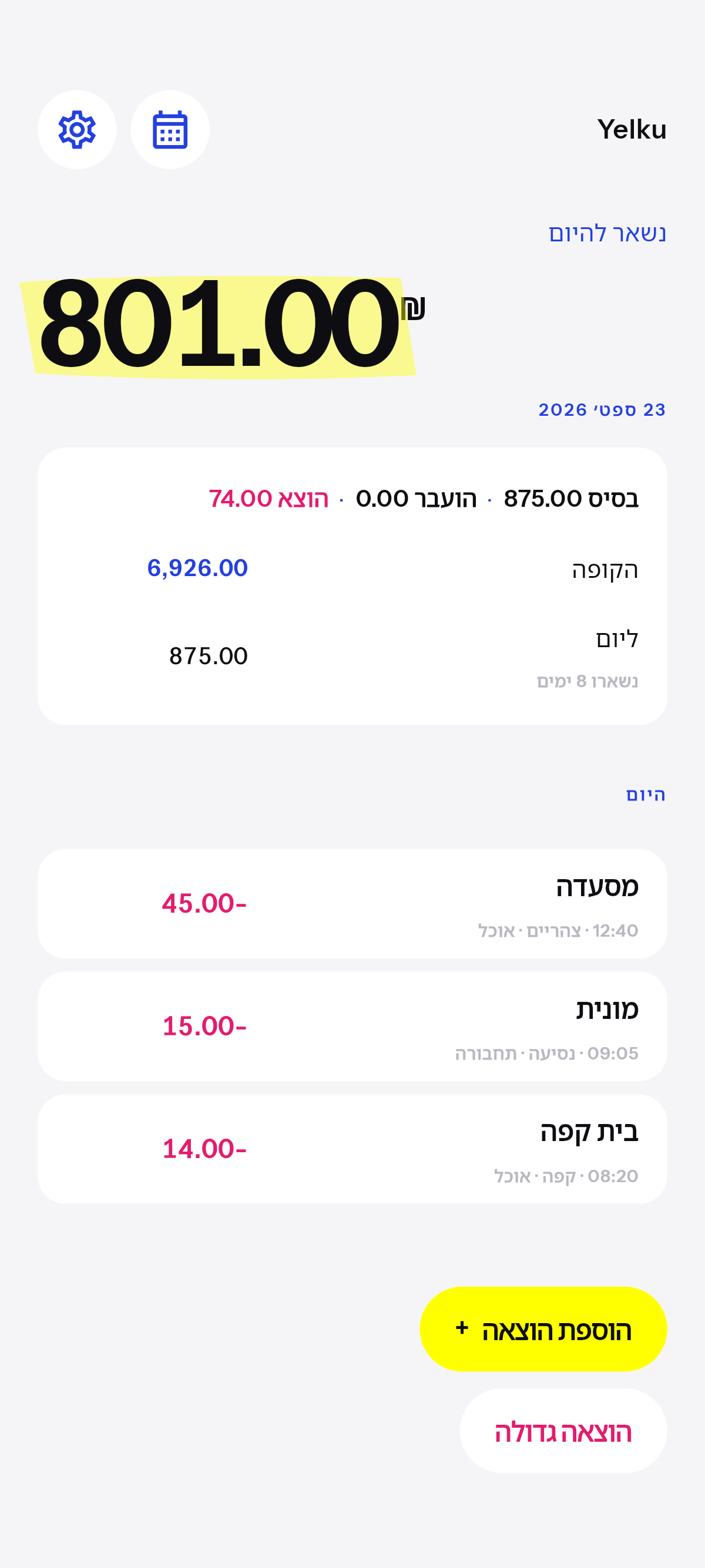 נשאר להיום