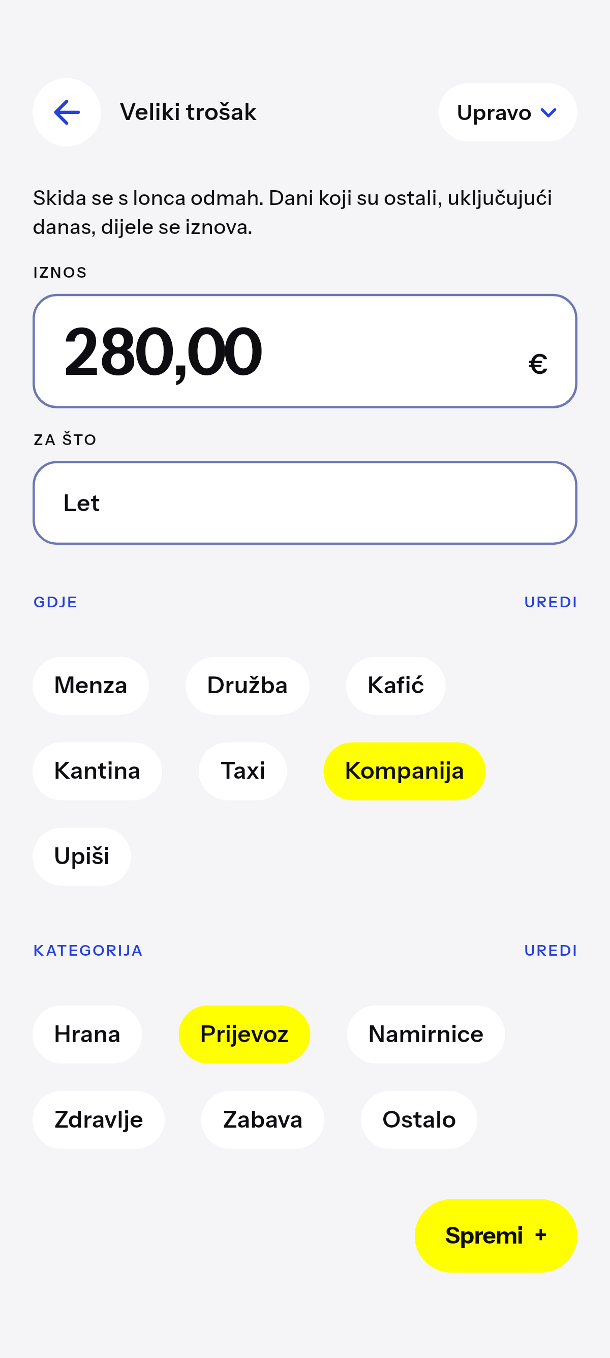 Ono što nije obično silazi s lonca odmah.