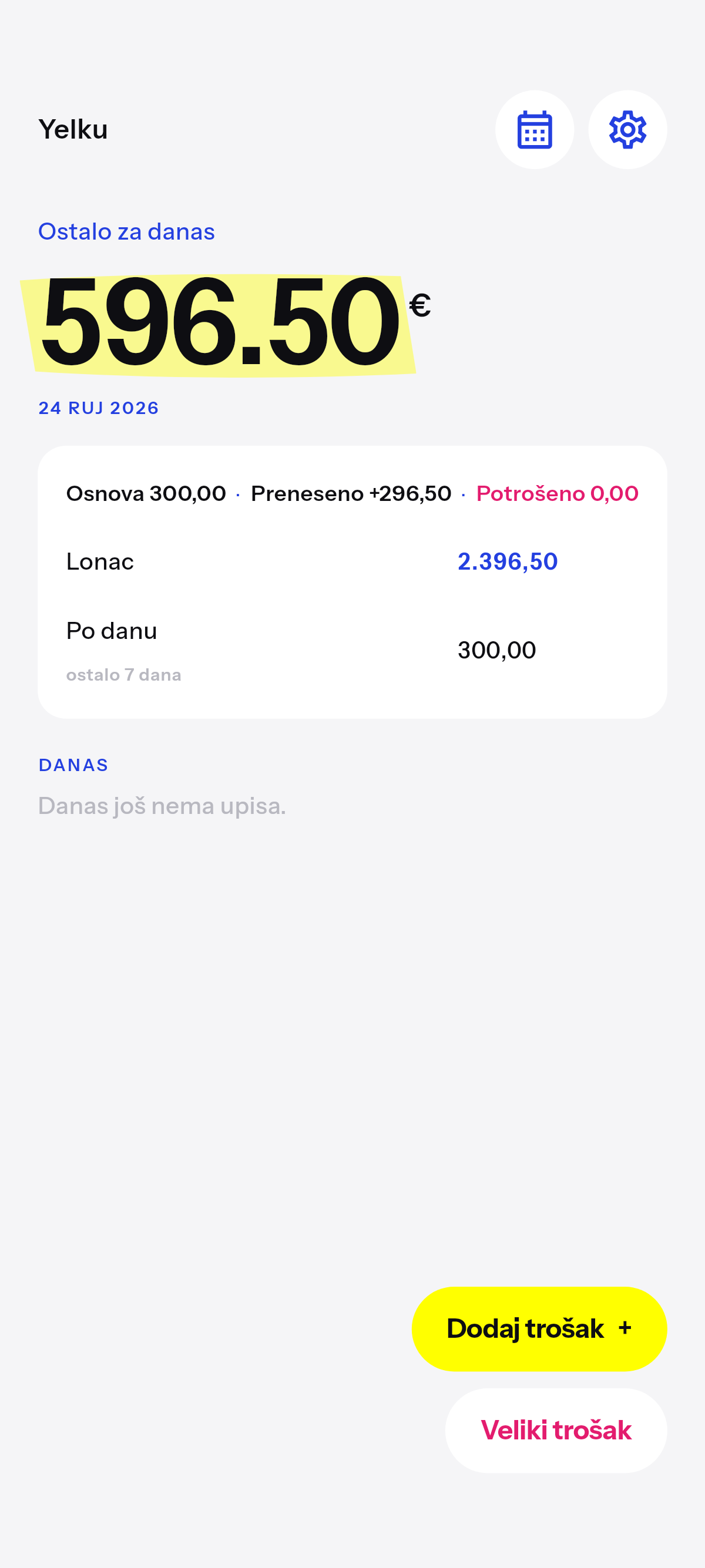 Ono što ostane prelazi. Minus se namiri preko noći.