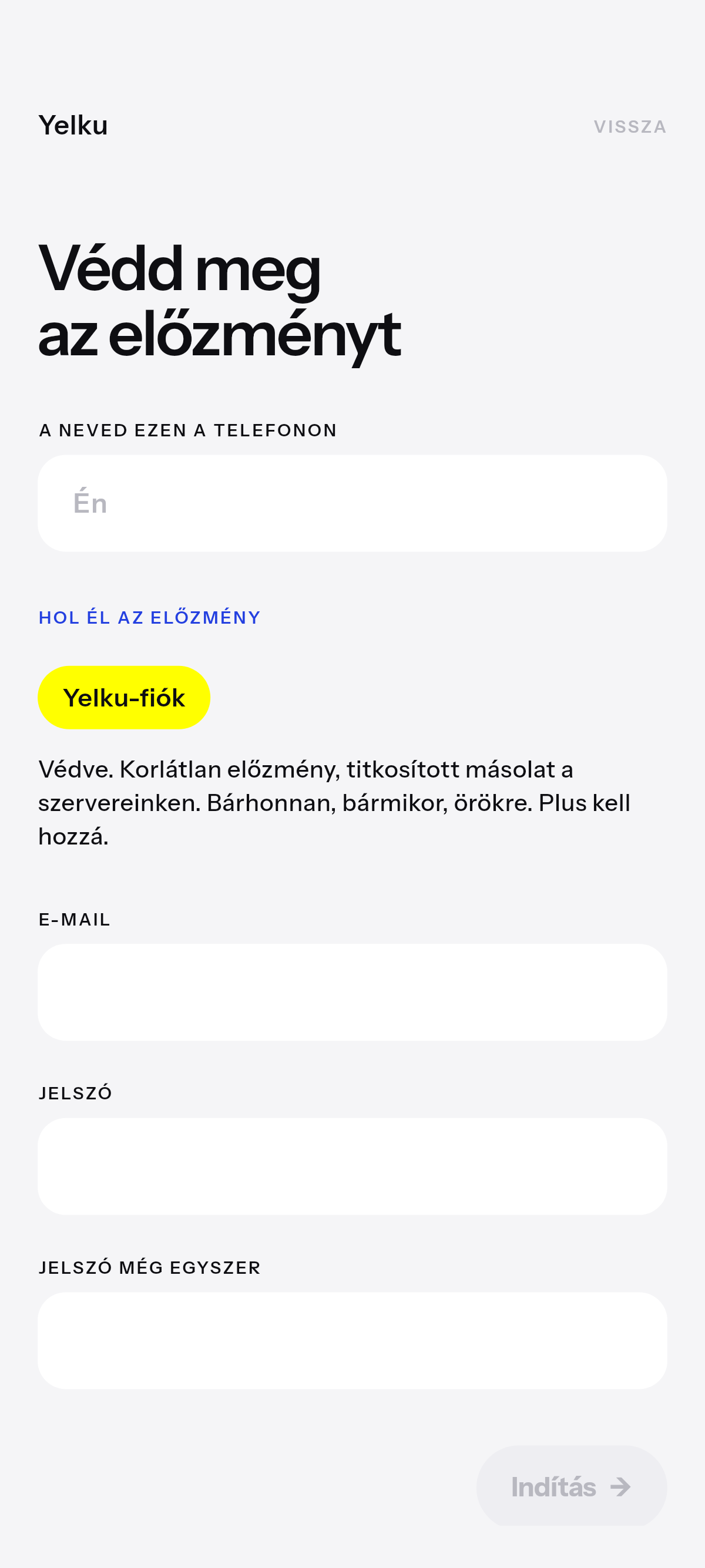 Új telefon