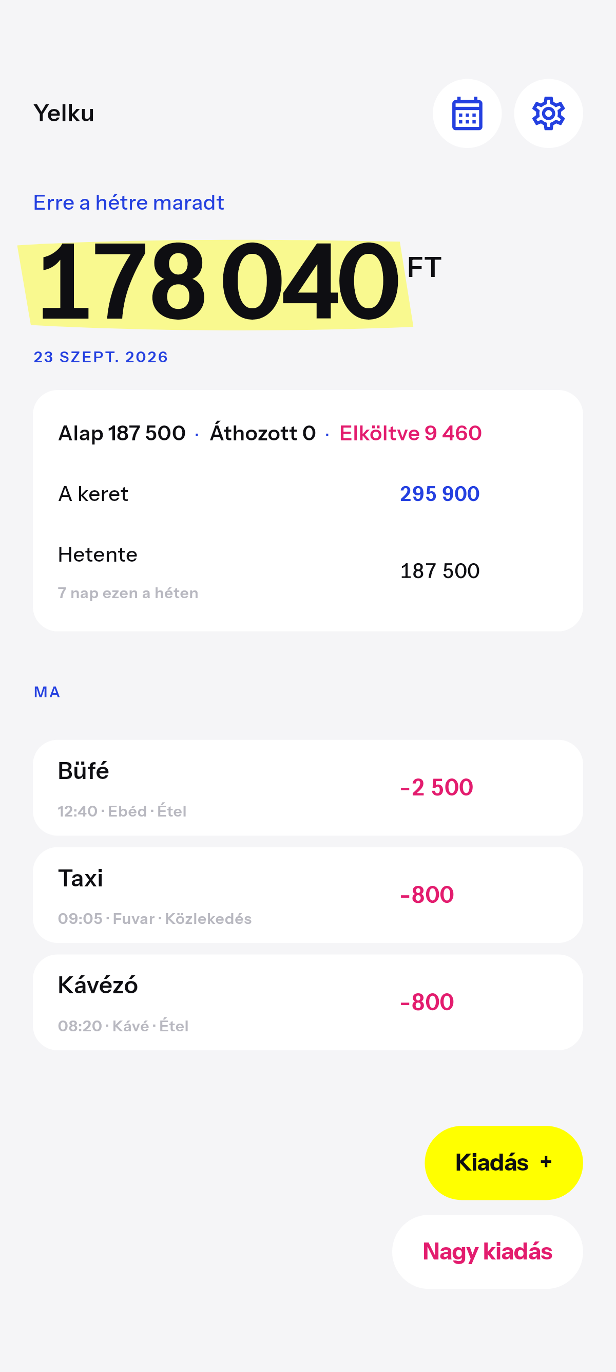 Heti erre a hétre maradt
