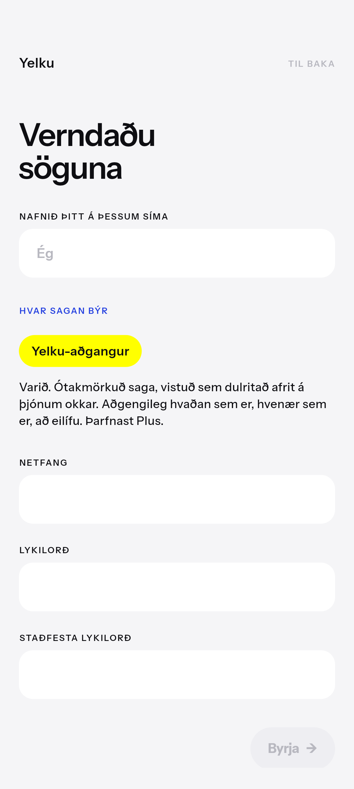 Nýr sími