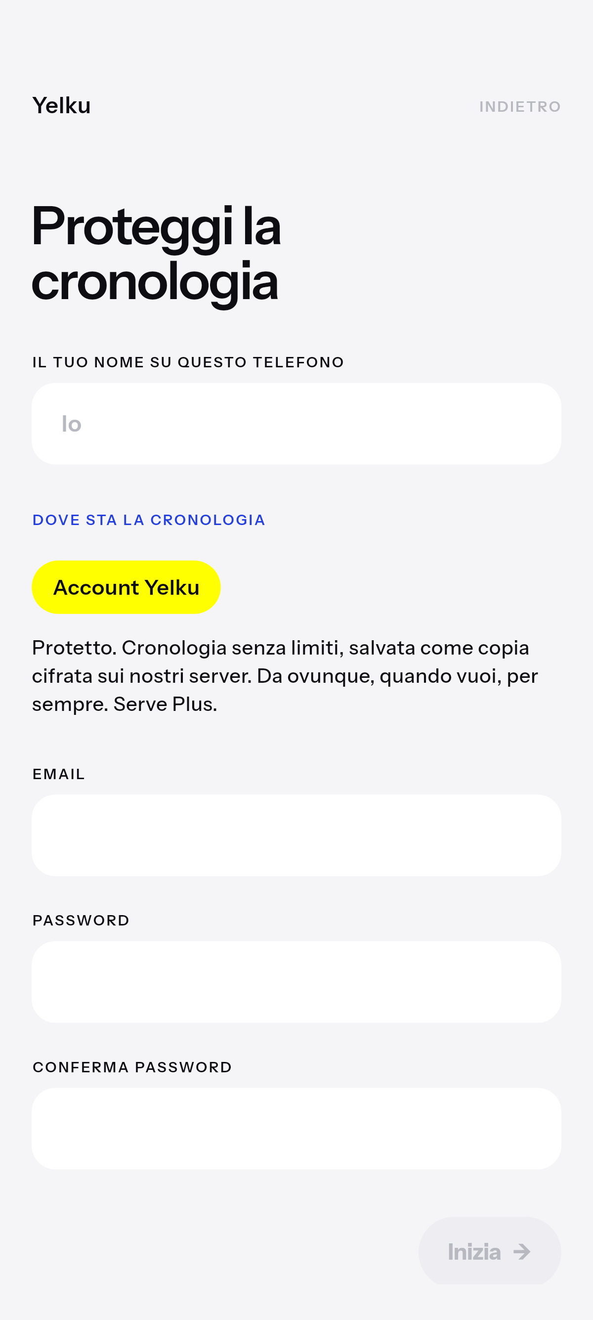 Un telefono nuovo