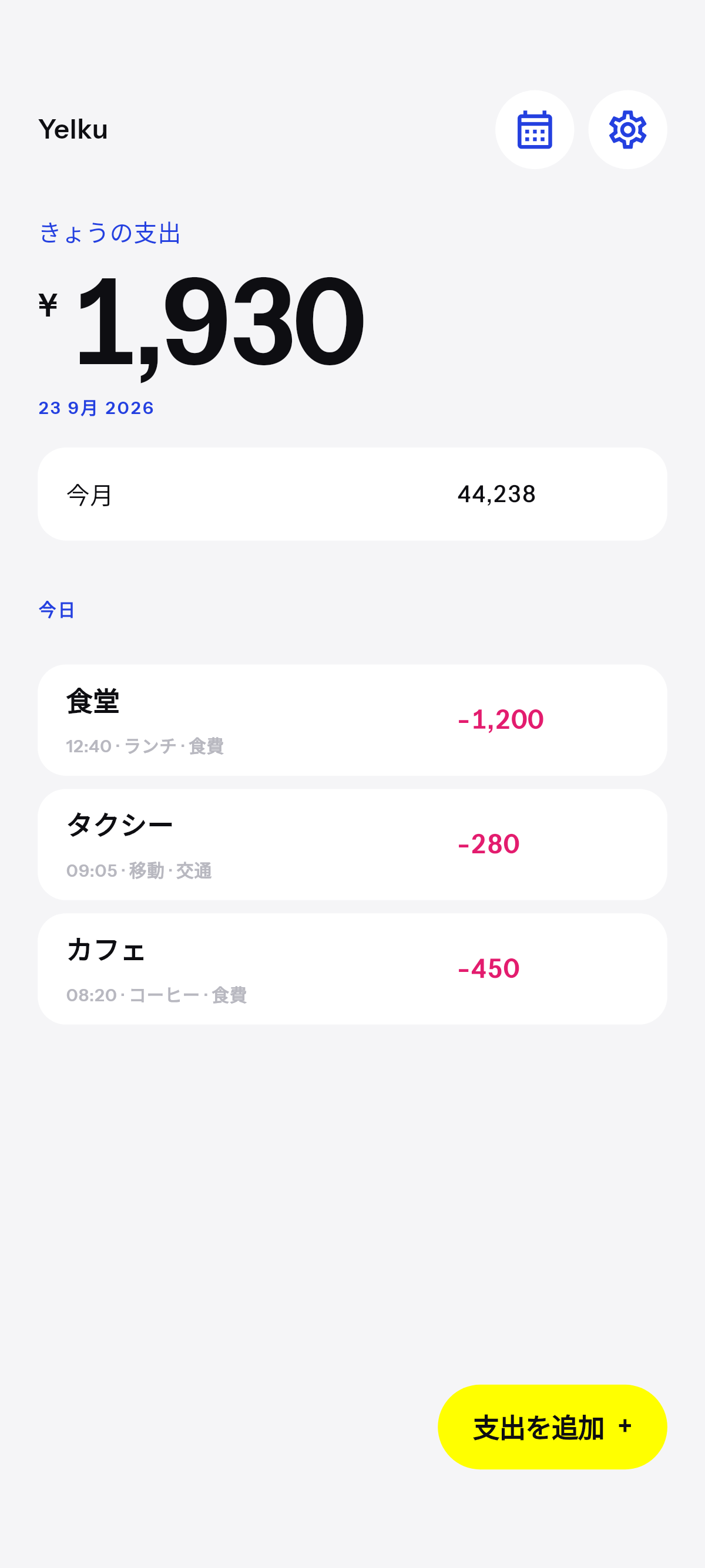 記録のみ
