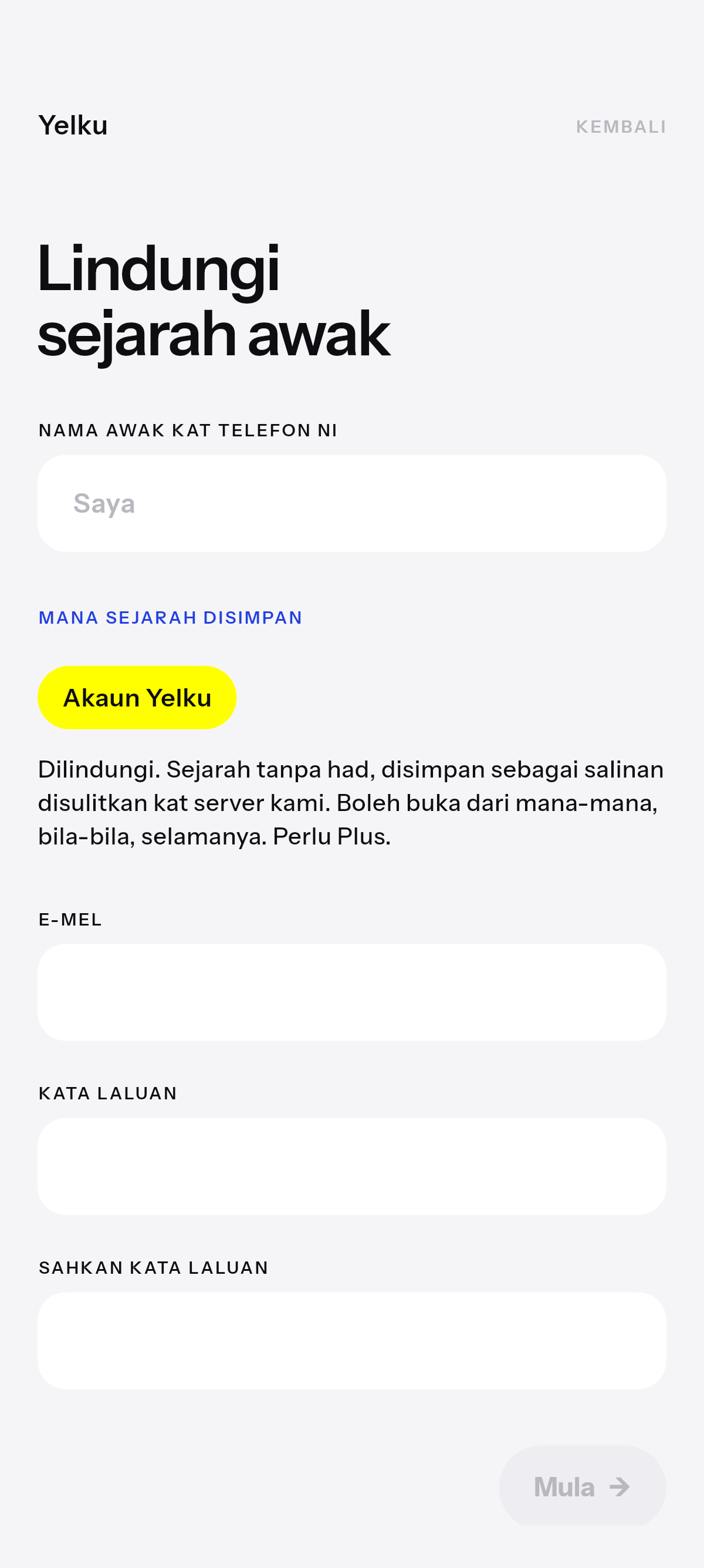 Telefon baru