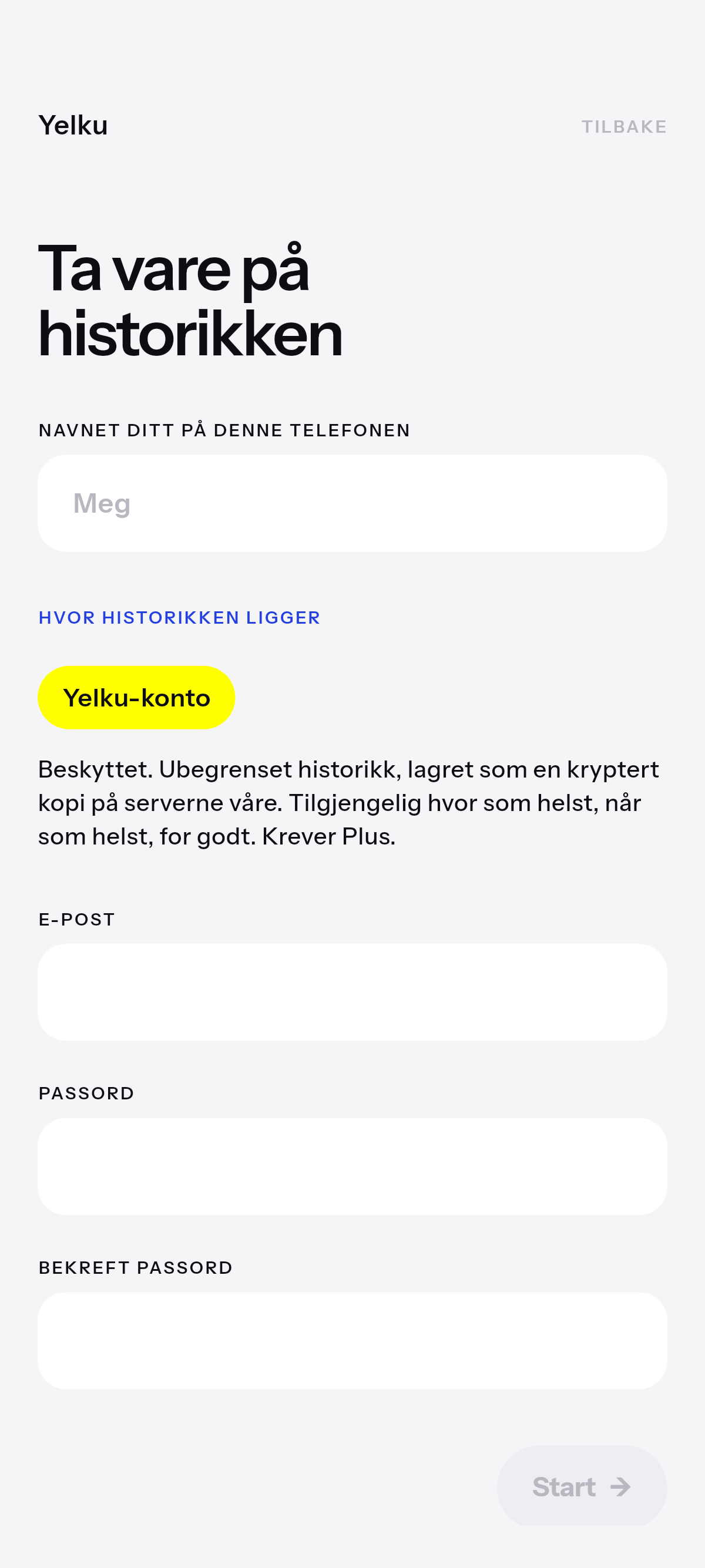 En ny telefon