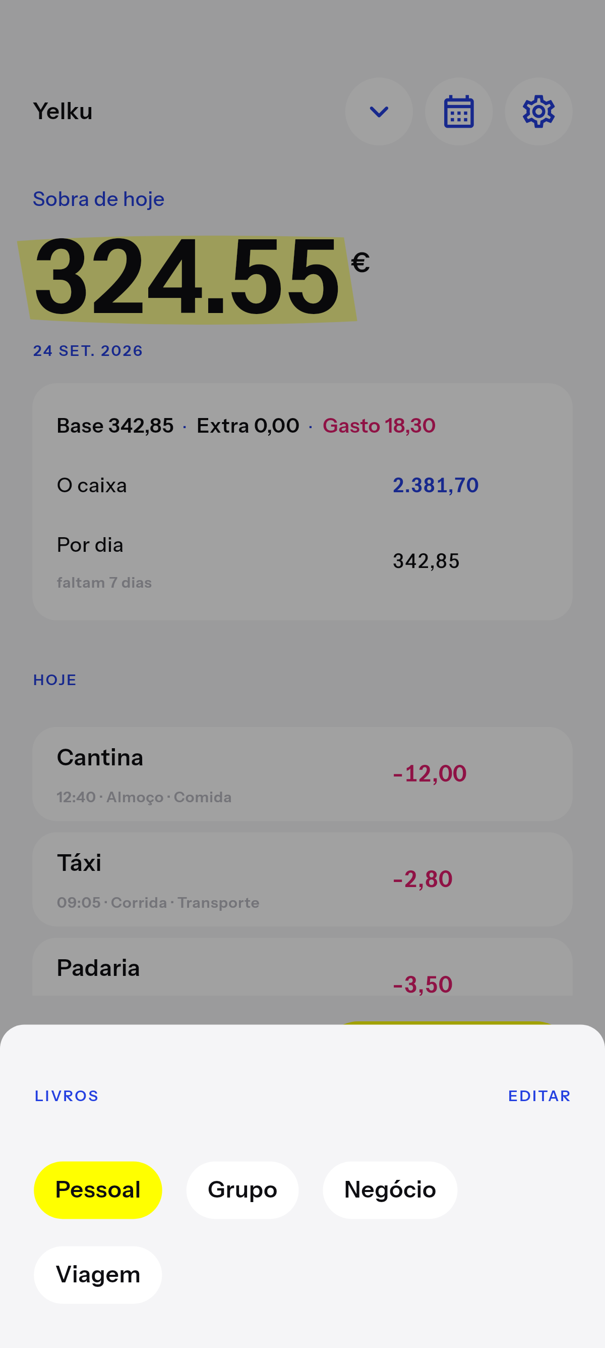 Vários livros