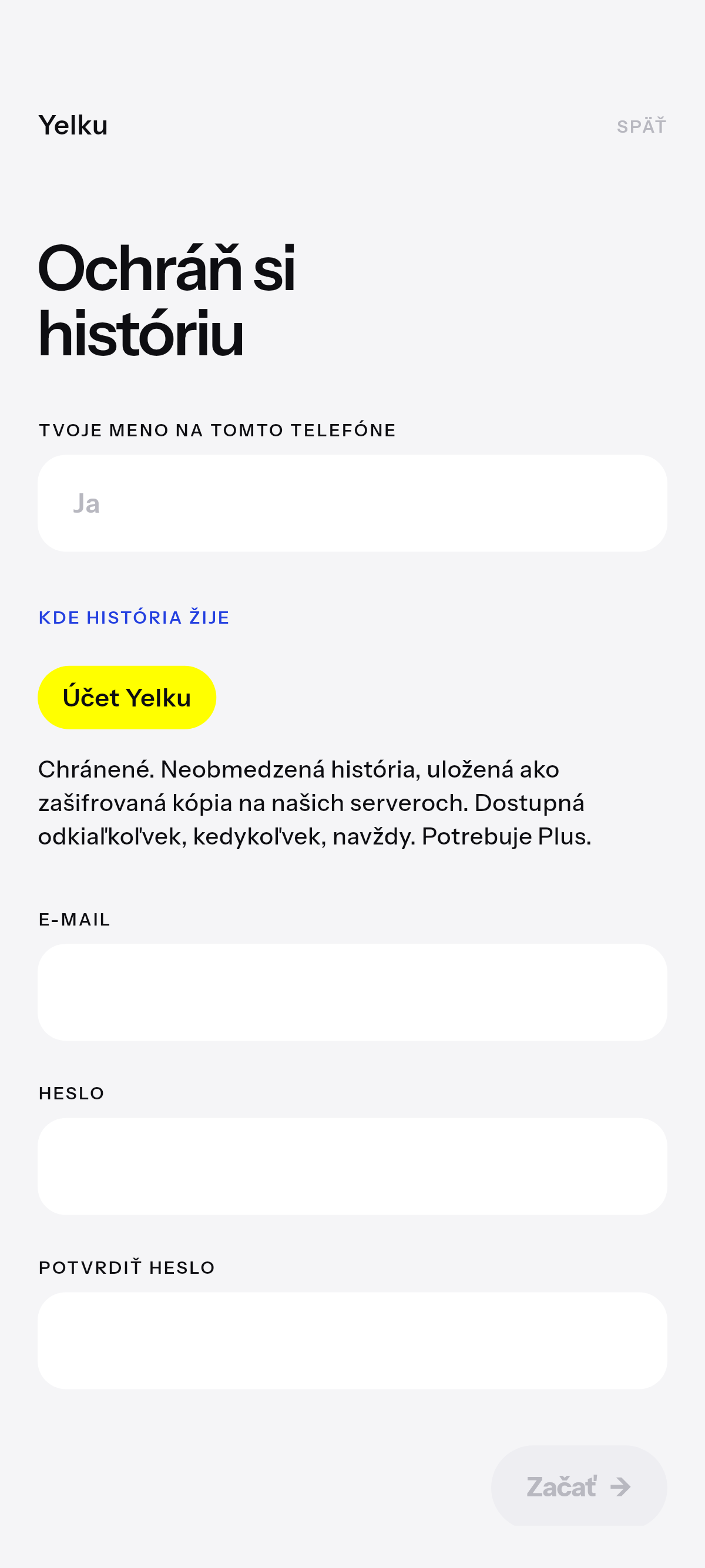 Nový telefón