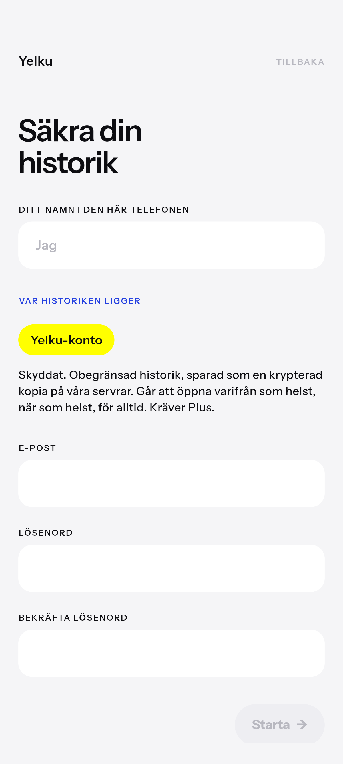En ny telefon