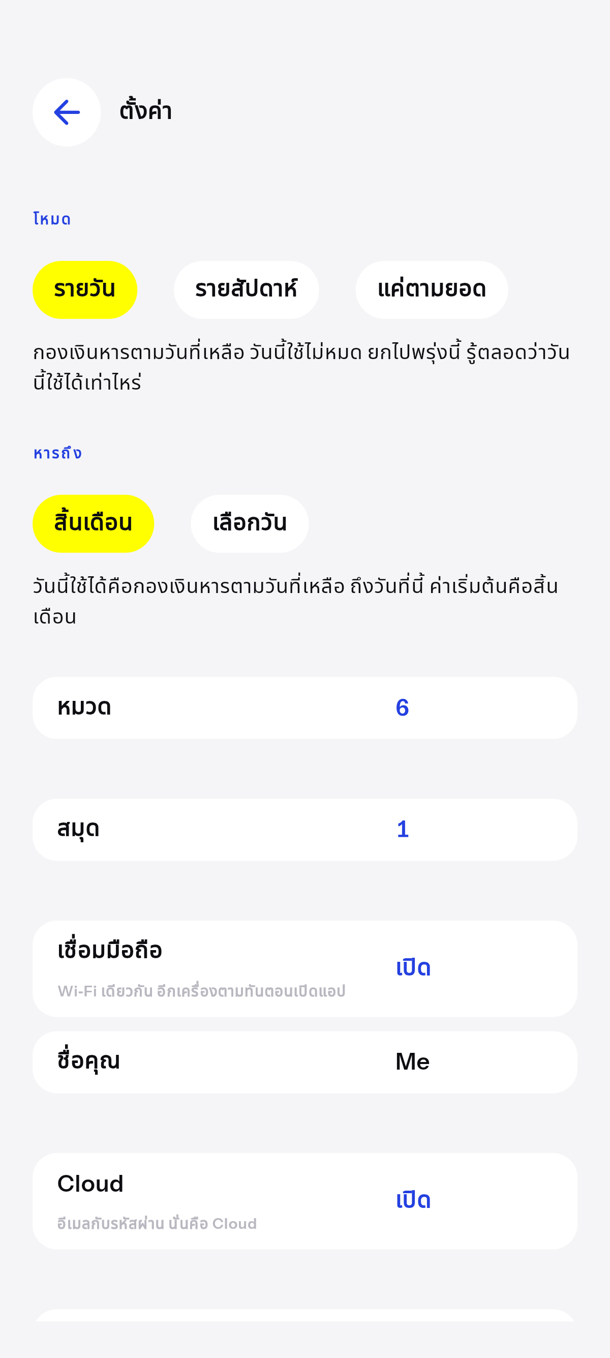 รายวัน รายสัปดาห์ หรือแค่ตามยอด.