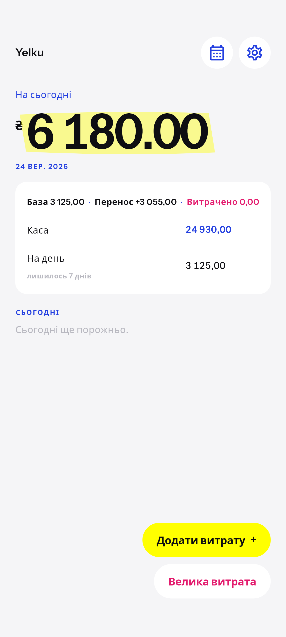 Залишок іде з собою. Мінус закривається вночі.