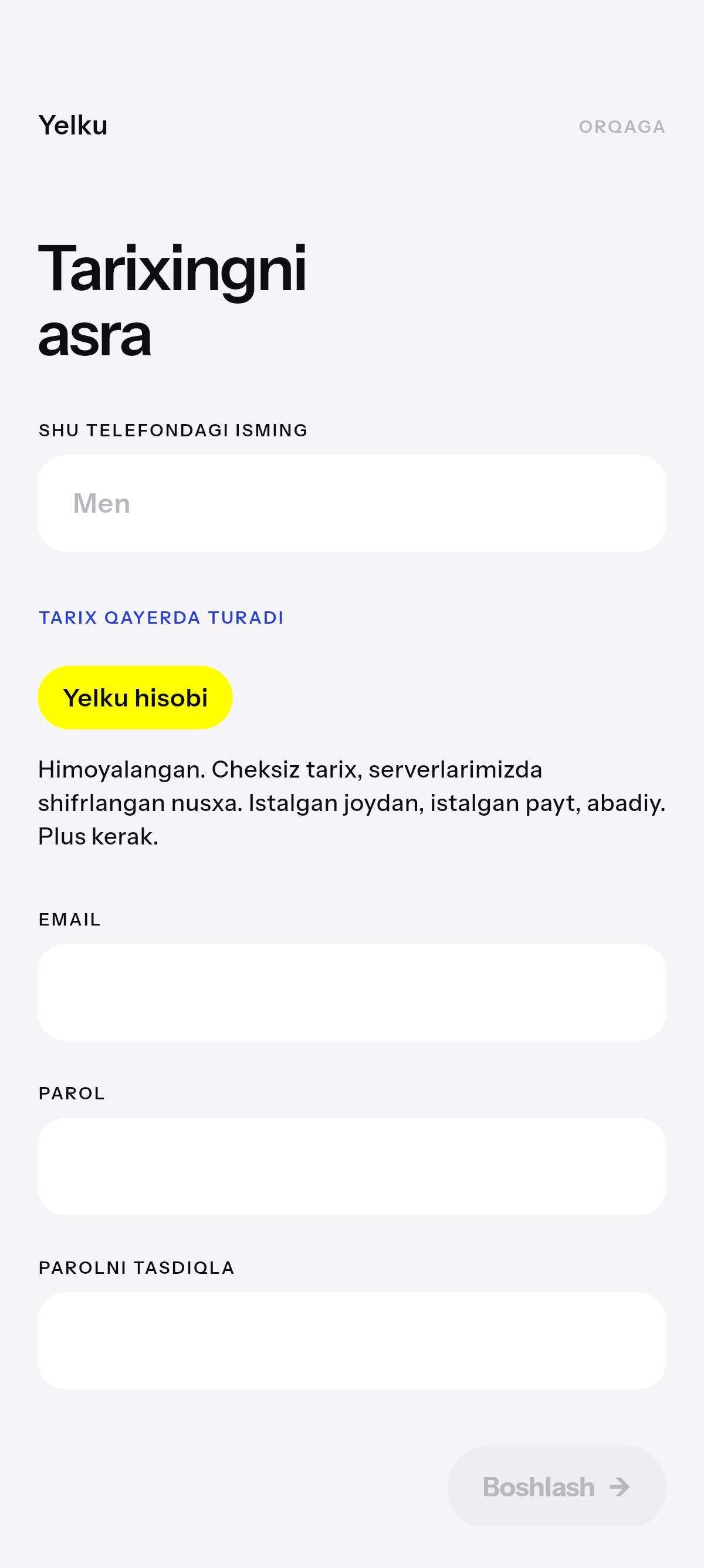 Yangi telefon